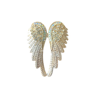 angel wing brooch