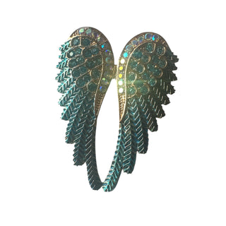 angel wing brooch