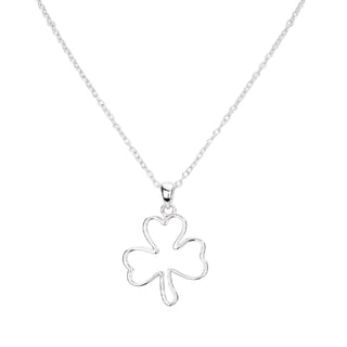 open clover necklace