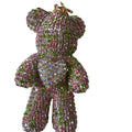 bear bling purse charm