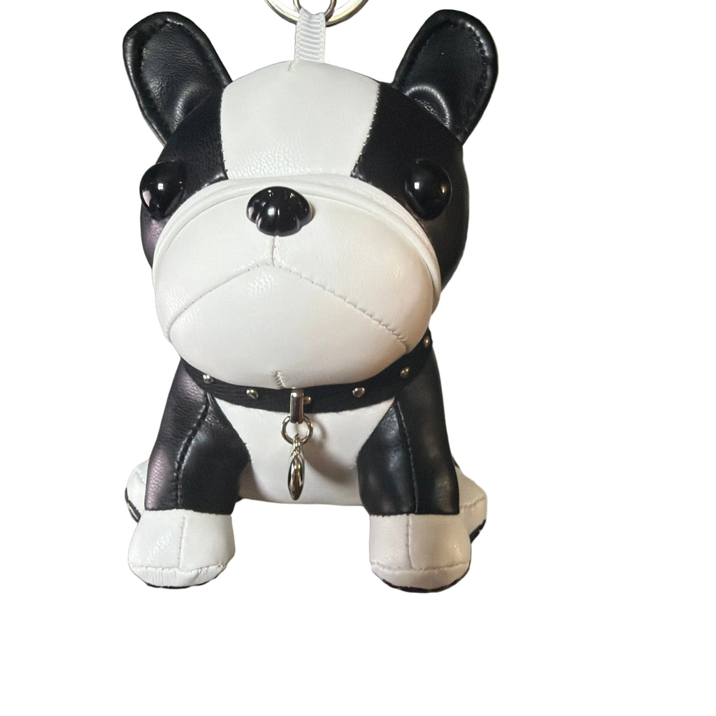 plush dog keychain