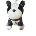 plush dog keychain
