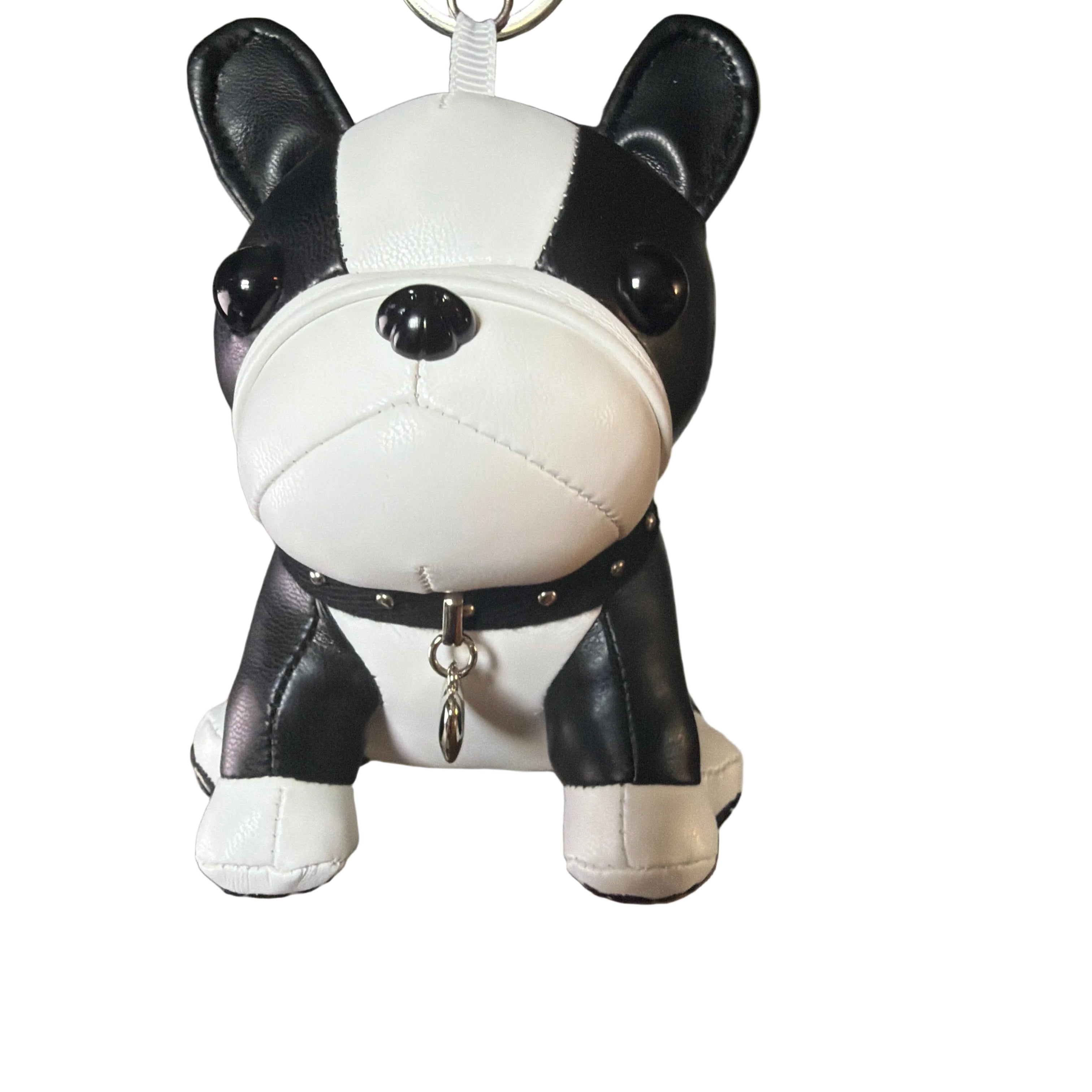 plush dog keychain