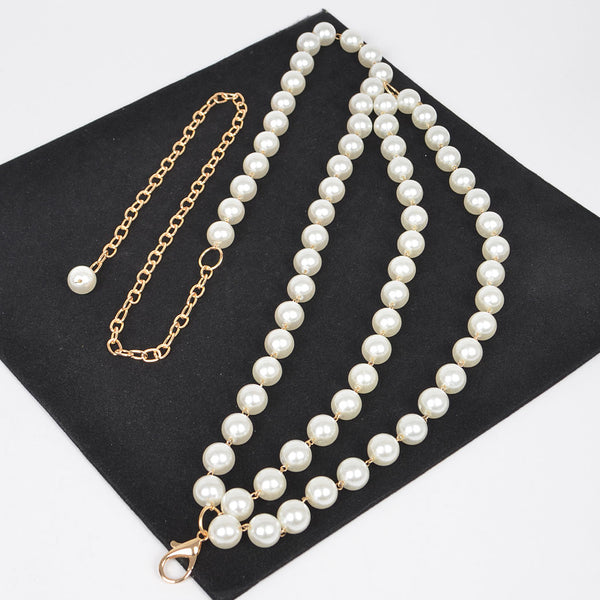 3 Strand Pearl Belt – SEH Chic Boutique