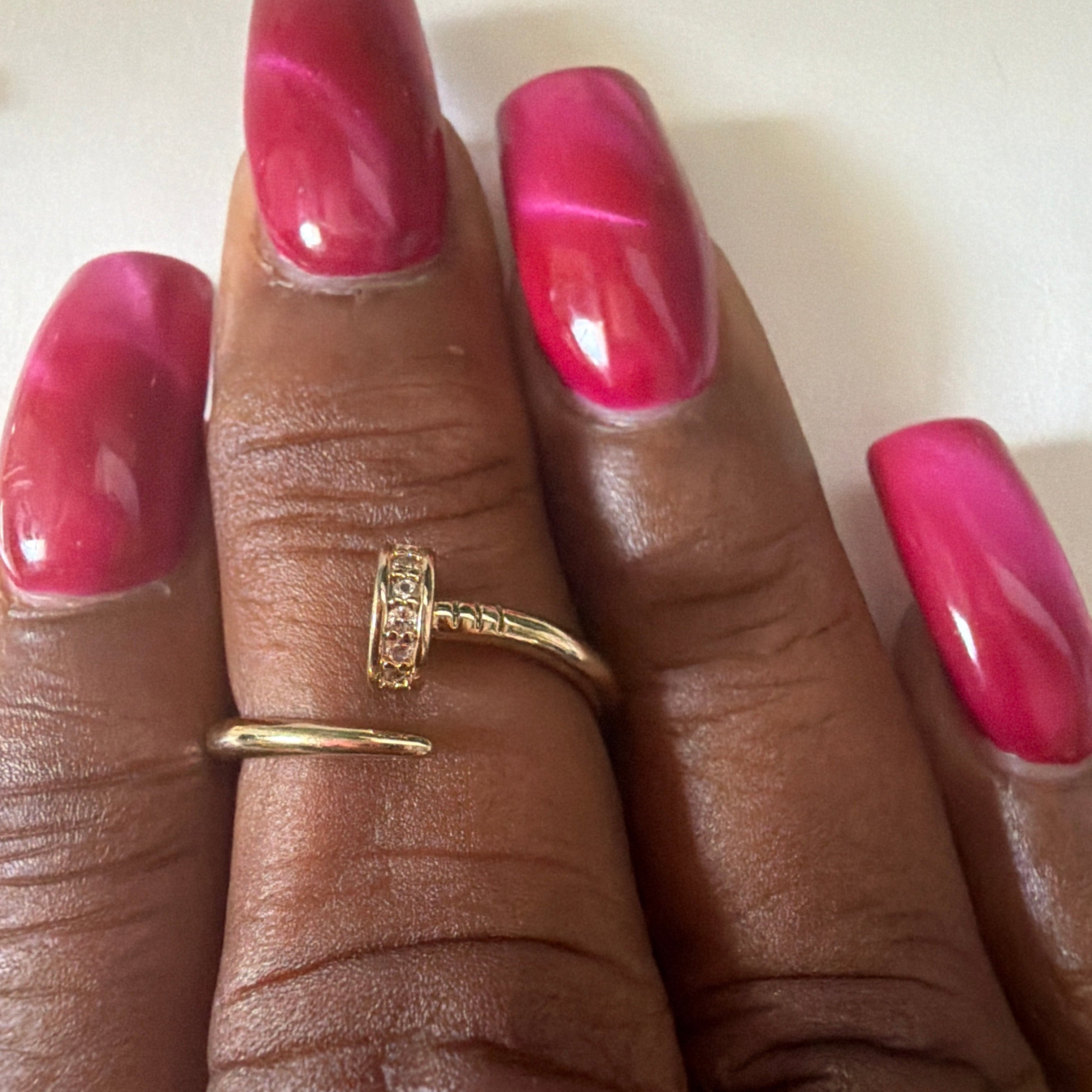 stainless steel nail ring