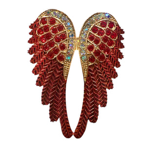 angel wing brooch