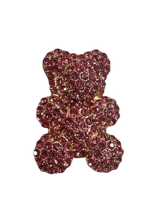 Bear sparkle brooch