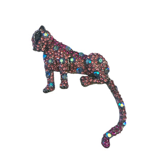 black panther brooch