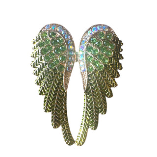 angel wing brooch