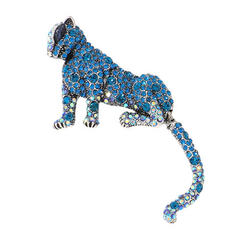 black panther brooch