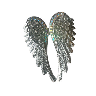 angel wing brooch