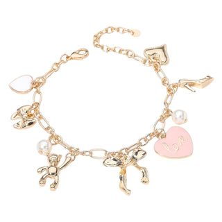 bear charm bracelet