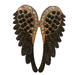 angel wing brooch