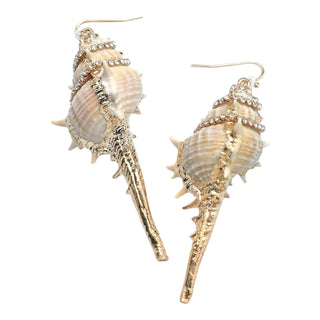 conch shell dangle