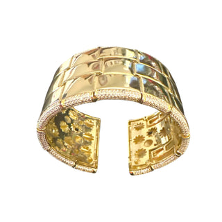 big brass cuff