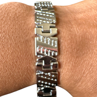 mens abstract bracelet