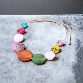 Planets necklace