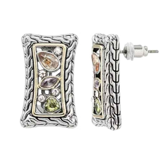 Mosaic queen earrings