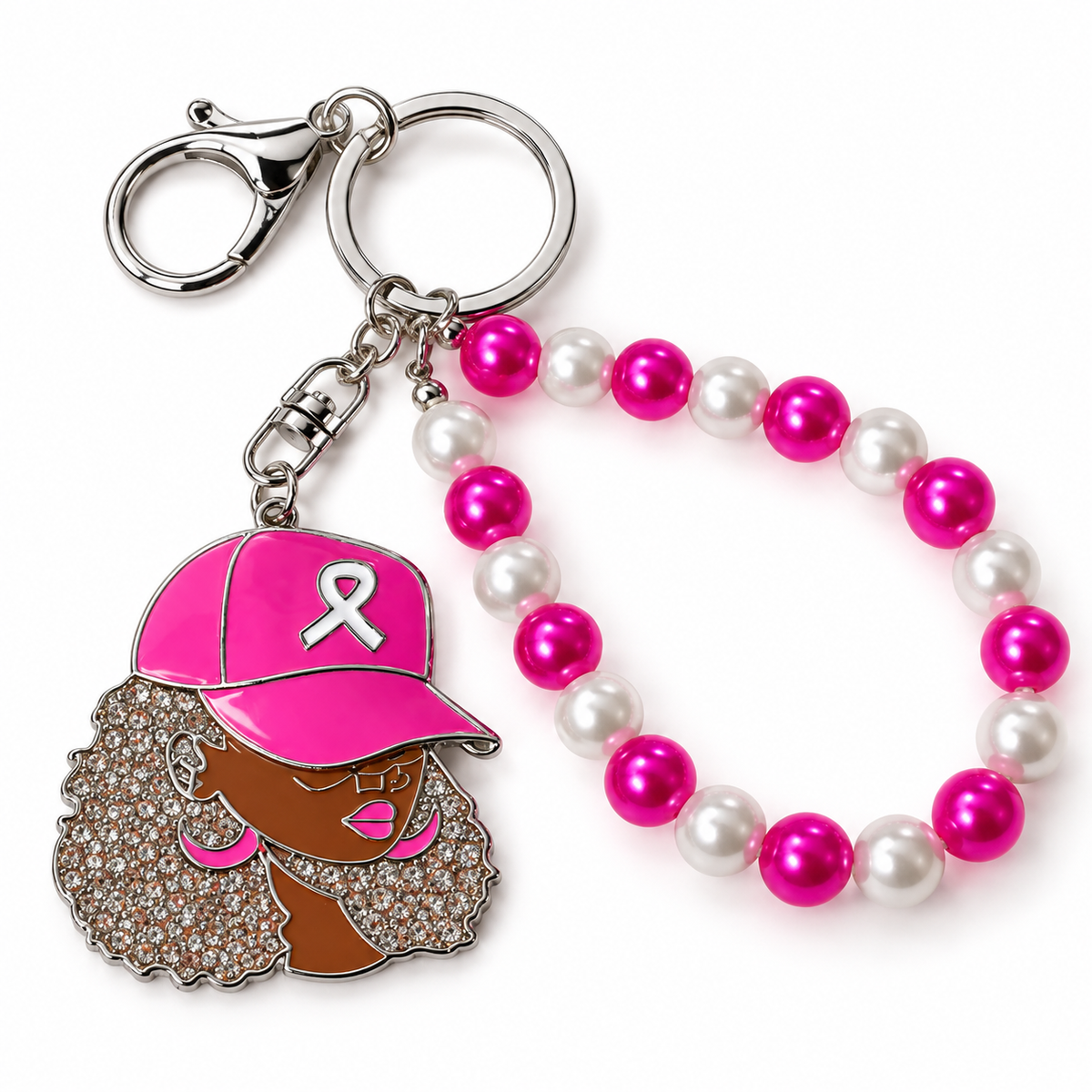 breast cancer awareness key chain