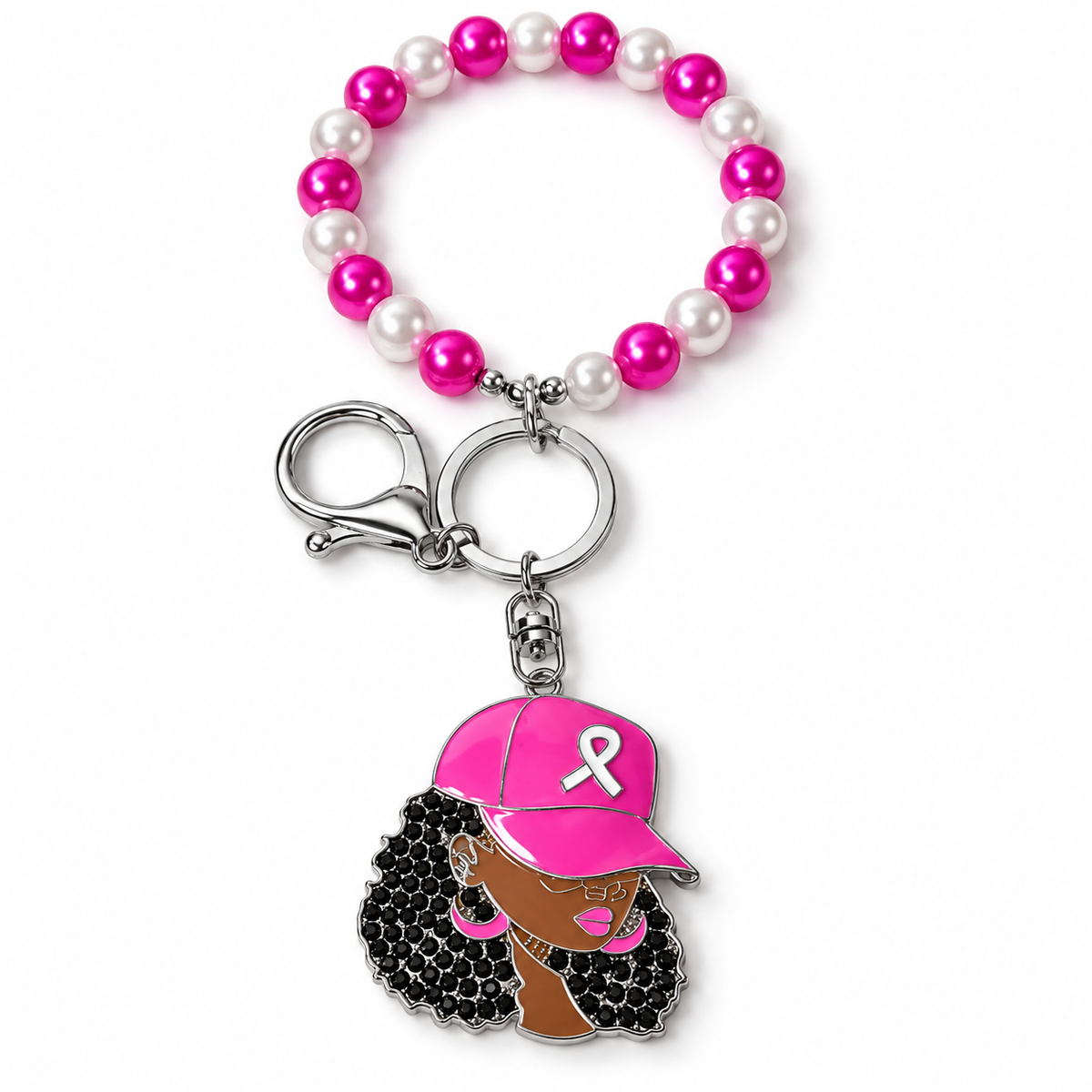 breast cancer awareness key chain