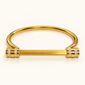stainless stacker bracelet