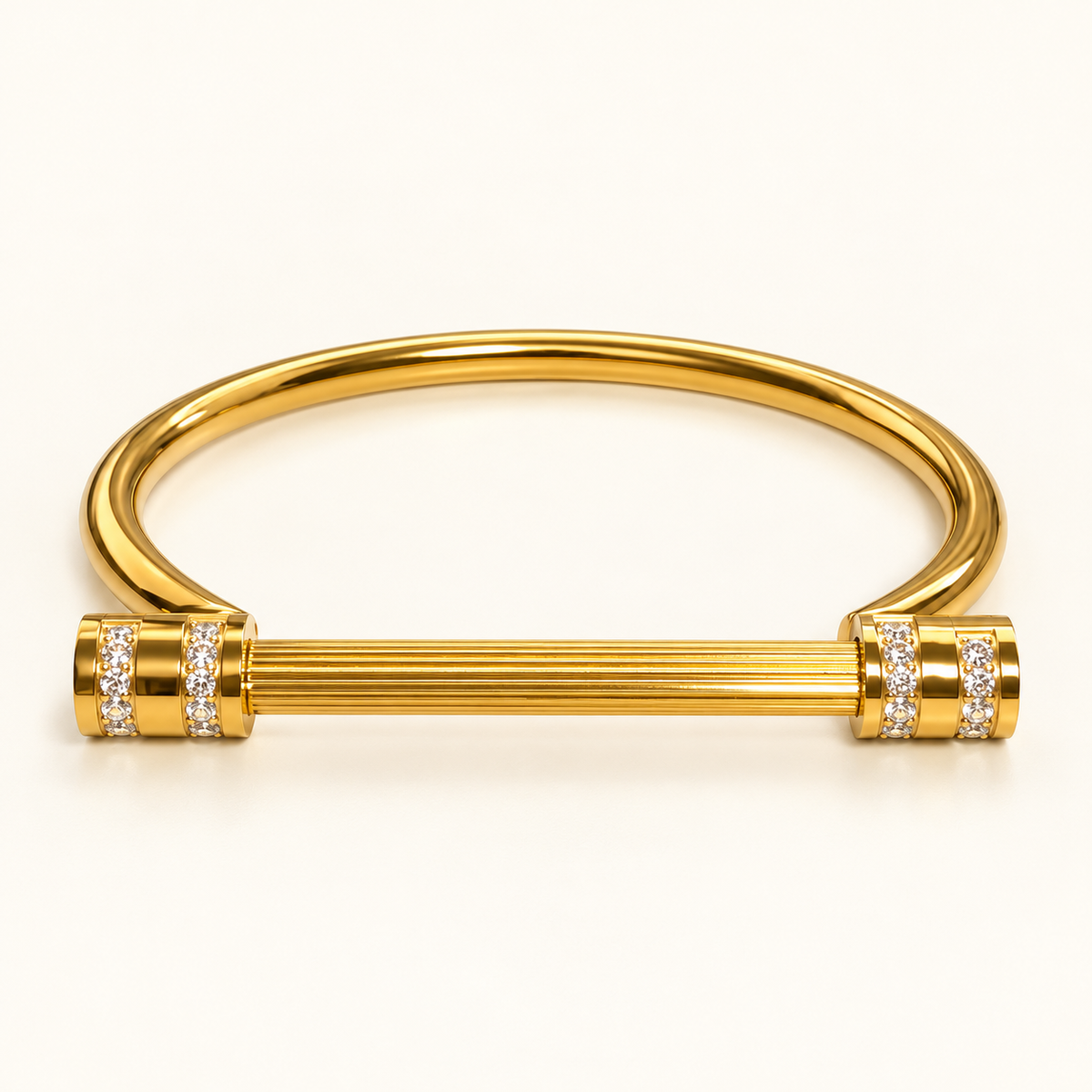 stainless stacker bracelet