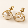 Baroque Pearl studs