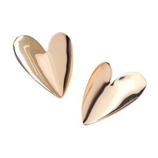 metal heart stud