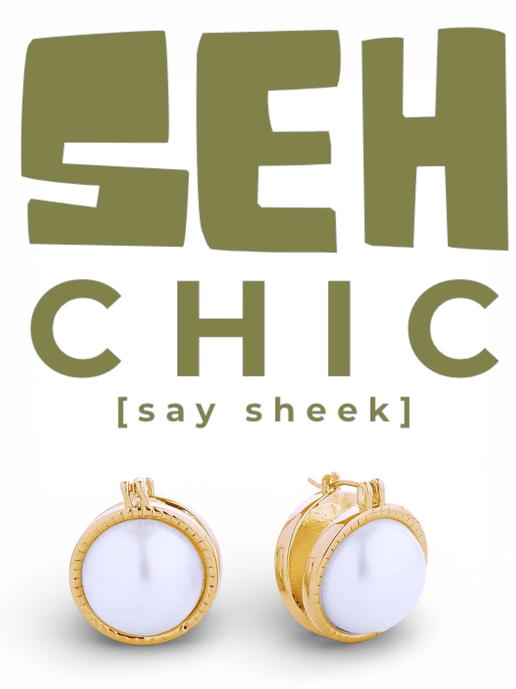 Baroque Pearl Studs