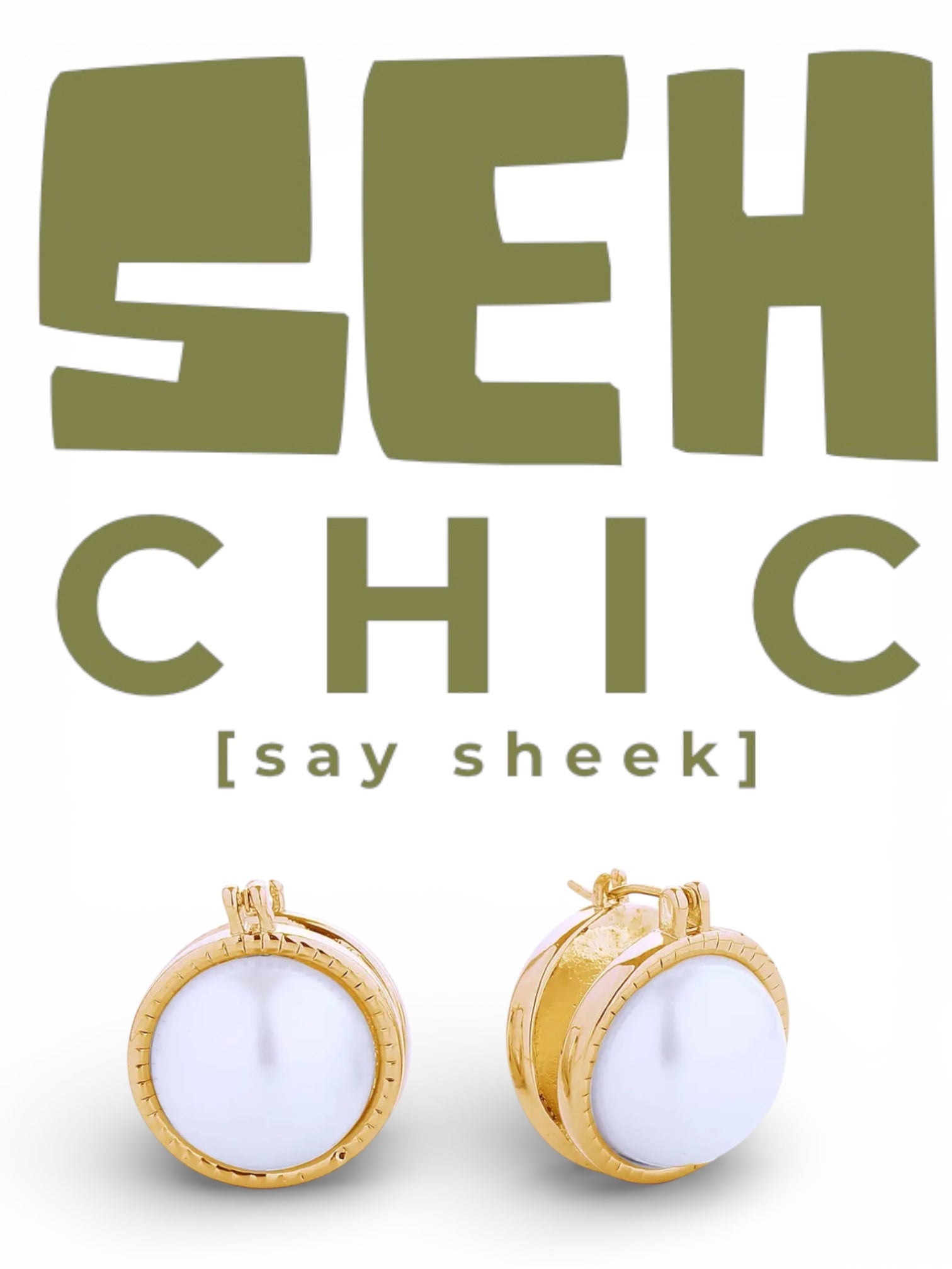Baroque Pearl Studs