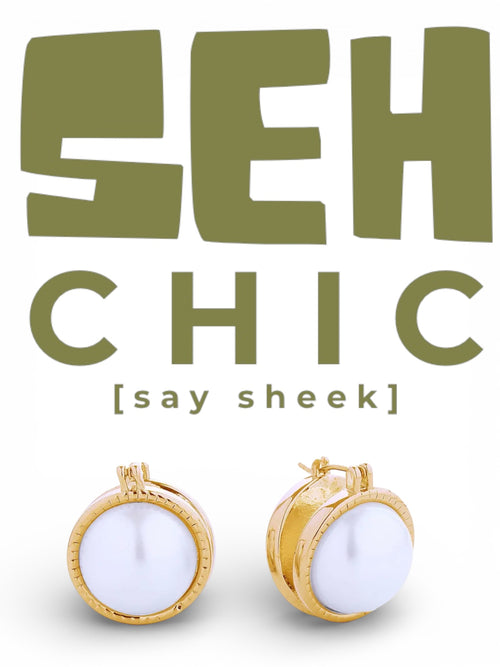 Baroque Pearl Studs