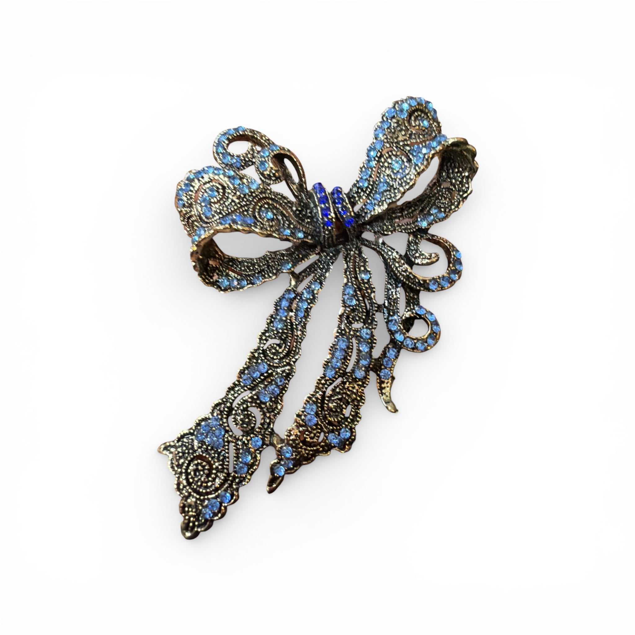 Antique Crystal Bow Statement