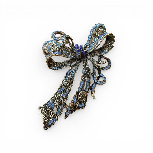 Antique Crystal Bow Statement