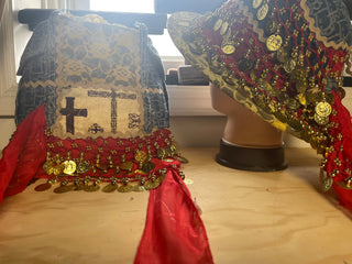 Gypsy red hat tote set