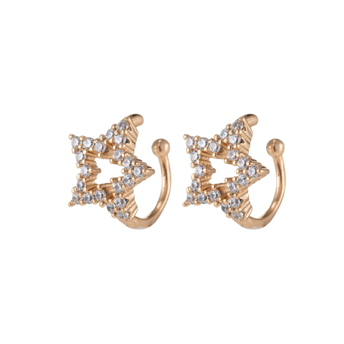 Cz Star Cuff clip on