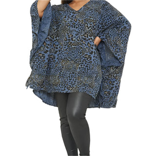 oversized animal tunic