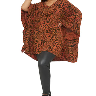 oversized animal tunic