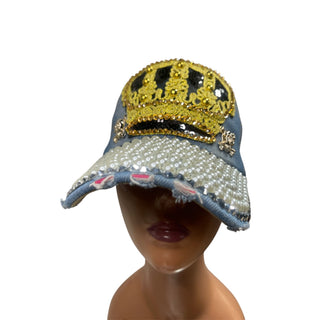 Gold Crown Pearrled Den ‘Em Cap