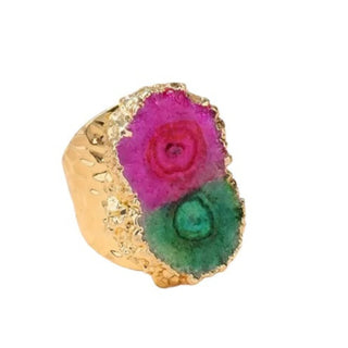 Sunflower Crystal Mood Rings