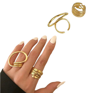 Exaggeratingly 2-Stacked Rings