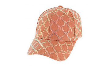 Sequin baseball cap