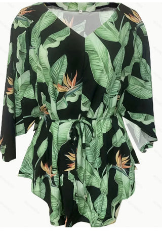 The tropics cover tunic shirt