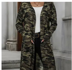 camo coat