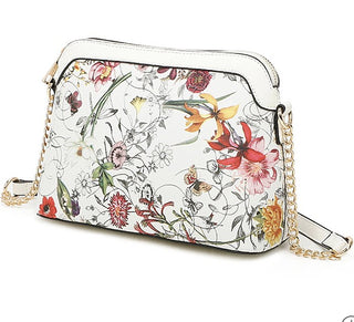 flower satchel handbag set