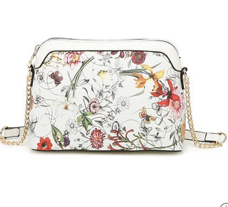 flower satchel handbag set