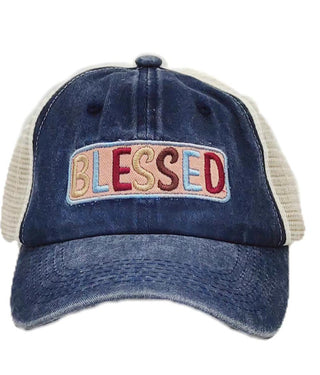 Blessed mess cap hat