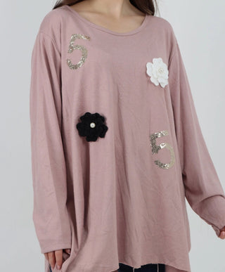 Top - Five Flower Tunic