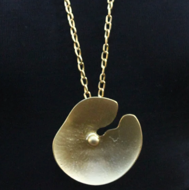 Lotus bloom necklace