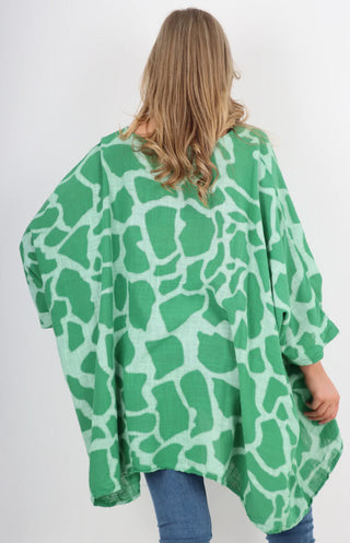 Top - Giraffe Print Top