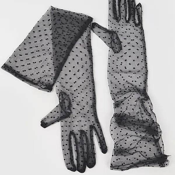 laced dots and pearls